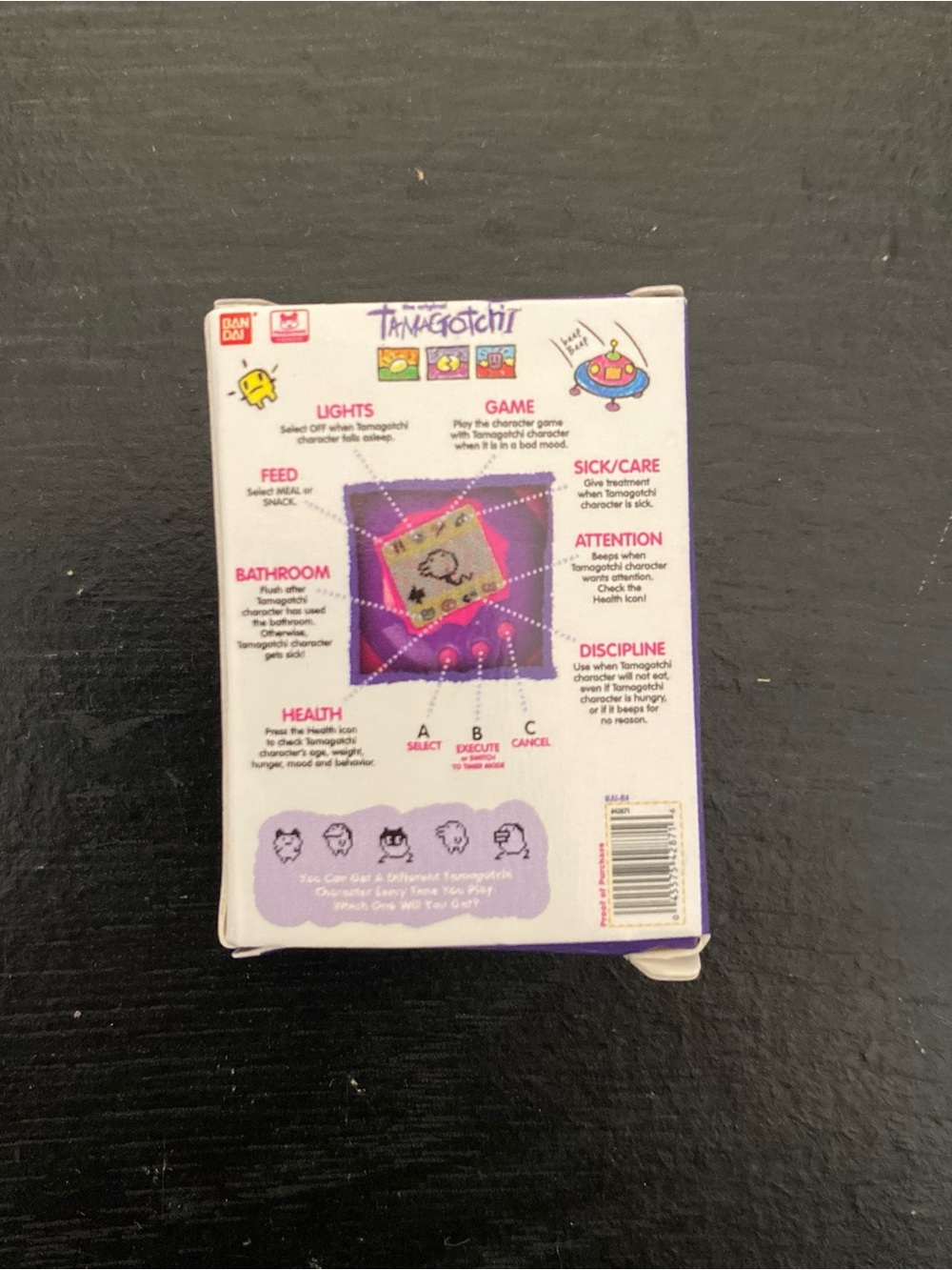 Zuru Mini Brands Toys Pink Tamagotchi Tiny Collectibles Purple & White 1.5” Box - Picture 5 of 7